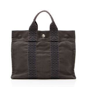 Hermes Vintage Canvas Herline PM Tote